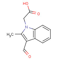 432001-45-1 (3-Formyl-2-methyl-indol-1-yl)-acetic acid chemical structure