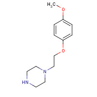 117132-44-2 1-[2-(4-Methoxy-phenoxy)-ethyl]-piperazine chemical structure