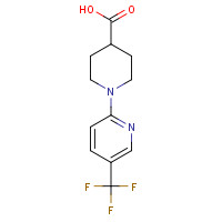 406476-31-1 5'-Trifluoromethyl-3,4,5,6-tetrahydro-2H-[1,2']bipyridinyl-4-carboxylic acid chemical structure
