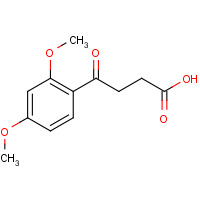 14617-06-2 4-(2,4-Dimethoxy-phenyl)-4-oxo-butyric acid chemical structure