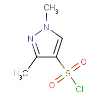 89501-93-9 1,3-Dimethyl-1H-pyrazole-4-sulfonyl chloride chemical structure
