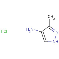 113140-10-6 3-Methyl-1H-pyrazol-4-ylamine hydrochloride chemical structure