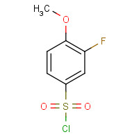 67475-55-2 3-Fluoro-4-methoxybenzenesulfonyl chloride chemical structure
