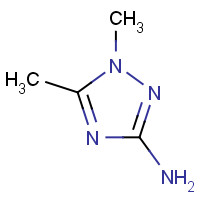 34776-19-7 1,5-Dimethyl-1H-[1,2,4]triazol-3-ylamine chemical structure