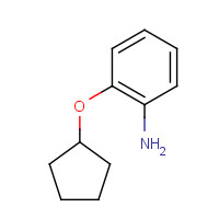 29026-75-3 2-Cyclopentyloxy-phenylamine chemical structure
