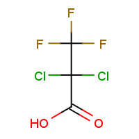 422-39-9 2,2-Dichloro-3,3,3-trifluoropropionic acid chemical structure