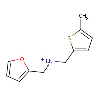 878452-72-3 Furan-2-ylmethyl-(5-methyl-thiophen-2-ylmethyl)-amine chemical structure