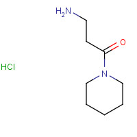 221043-84-1 3-Amino-1-piperidin-1-yl-propan-1-one hydrochloride chemical structure