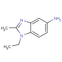 20982-18-7 1-Ethyl-2-methyl-1H-benzoimidazol-5-ylamine hydrochloride chemical structure