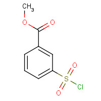 63555-50-0 3-Chlorosulfonyl-benzoic acid methyl ester chemical structure