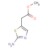 110295-93-7 (2-Amino-thiazol-5-yl)-acetic acid methyl ester chemical structure