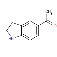 16078-34-5 1-(2,3-Dihydro-1H-indol-5-yl)-ethanone chemical structure