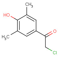 40943-25-7 2-Chloro-1-(4-hydroxy-3,5-dimethylphenyl)-1-ethanone chemical structure