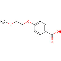 27890-92-2 4-(2-Methoxy-ethoxy)-benzoic acid chemical structure