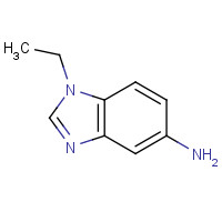 62874-34-4 1-Ethyl-1H-benzoimidazol-5-ylamine chemical structure