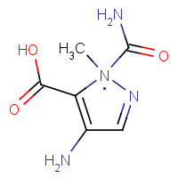 92534-73-1 4-Amino-2-methyl-2H-pyrazole-3-carboxylic acid amide chemical structure