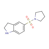 874594-03-3 5-(Pyrrolidine-1-sulfonyl)-2,3-dihydro-1H-indole chemical structure