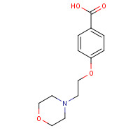 134599-45-4 4-(2-Morpholin-4-yl-ethoxy)-benzoic acid chemical structure