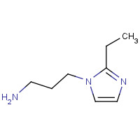 2258-24-4 3-(2-Ethyl-imidazol-1-yl)-propylamine chemical structure