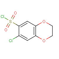 889939-46-2 7-Chloro-2,3-dihydro-benzo[1,4]dioxine-6-sulfonyl chloride chemical structure
