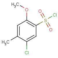 889939-48-4 5-Chloro-2-methoxy-4-methylbenzenesulfonyl chloride chemical structure