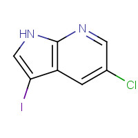 900514-08-1 5-Chloro-3-iodo-1H-pyrrolo[2,3-b]pyridine chemical structure