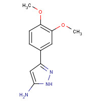 208519-08-8 3-(3,4-Dimethoxyphenyl)-1H-pyrazol-5-amine chemical structure