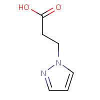 89532-73-0 3-Pyrazol-1-yl-propionic acid chemical structure