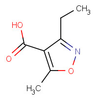 17147-85-2 3-Ethyl-5-methyl-isoxazole-4-carboxylic acid chemical structure