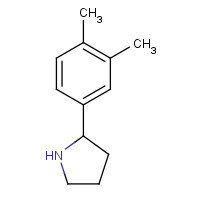 881040-12-6 2-(3,4-Dimethyl-phenyl)-pyrrolidine chemical structure