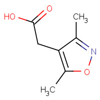 2510-27-2 (3,5-Dimethyl-isoxazol-4-yl)-acetic acid chemical structure