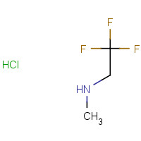 2730-52-1 Methyl-(2,2,2-trifluoro-ethyl)-amine hydrochloride chemical structure