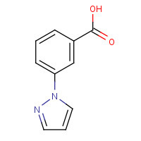 264264-33-7 3-Pyrazol-1-yl-benzoic acid chemical structure