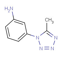 500701-24-6 3-(5-Methyl-tetrazol-1-yl)-phenylamine chemical structure
