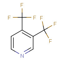 20857-46-9 3,4-Bis(trifluoromethyl)pyridine chemical structure