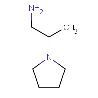 50998-07-7 2-Pyrrolidin-1-yl-propylamine chemical structure