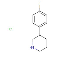 1106940-94-6 3-(4-Fluorophenyl)piperidine hydrochloride chemical structure