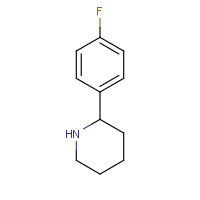 383128-03-8 2-(4-Fluorophenyl)piperidine chemical structure