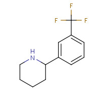 383128-75-4 2-[3-(Trifluoromethyl)phenyl]piperidine chemical structure