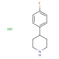 6716-98-9 4-(4-Fluorophenyl)piperidine hydrochloride chemical structure