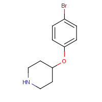 74130-05-5 4-(4-Bromophenoxy)piperidine chemical structure