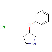 21767-15-7 3-Phenoxypyrrolidine hydrochloride chemical structure