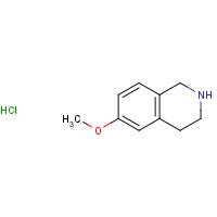 57196-62-0 6-Methoxy-1,2,3,4-tetrahydroisoquinoline hydrochloride chemical structure