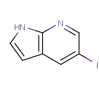 898746-50-4 5-Iodo-1H-pyrrolo[2,3-b]pyridine chemical structure