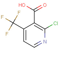 590371-81-6 2-Chloro-4-(trifluoromethyl)nicotinic acid chemical structure