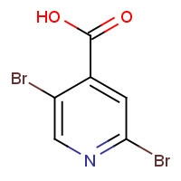 942473-59-8 2,5-Dibromopyridine-4-carboxylic acid chemical structure