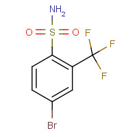 351003-62-8 4-Bromo-2-(trifluoromethyl)benzenesulfonamide chemical structure