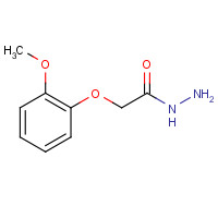 107967-88-4 2-(2-Methoxyphenoxy)acetohydrazide chemical structure
