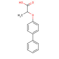 5555-13-5 2-([1,1'-Biphenyl]-4-yloxy)propanoic acid chemical structure