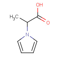 63751-72-4 2-(1H-Pyrrol-1-yl)propanoic acid chemical structure